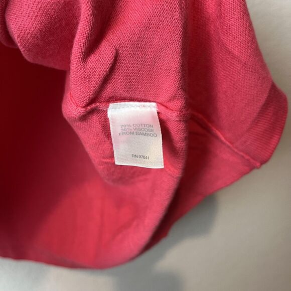 J Jill Shirt Womens Large Pink Cotton Bamboo Sleeveless Tank Top Casual - Picture 3 of 6